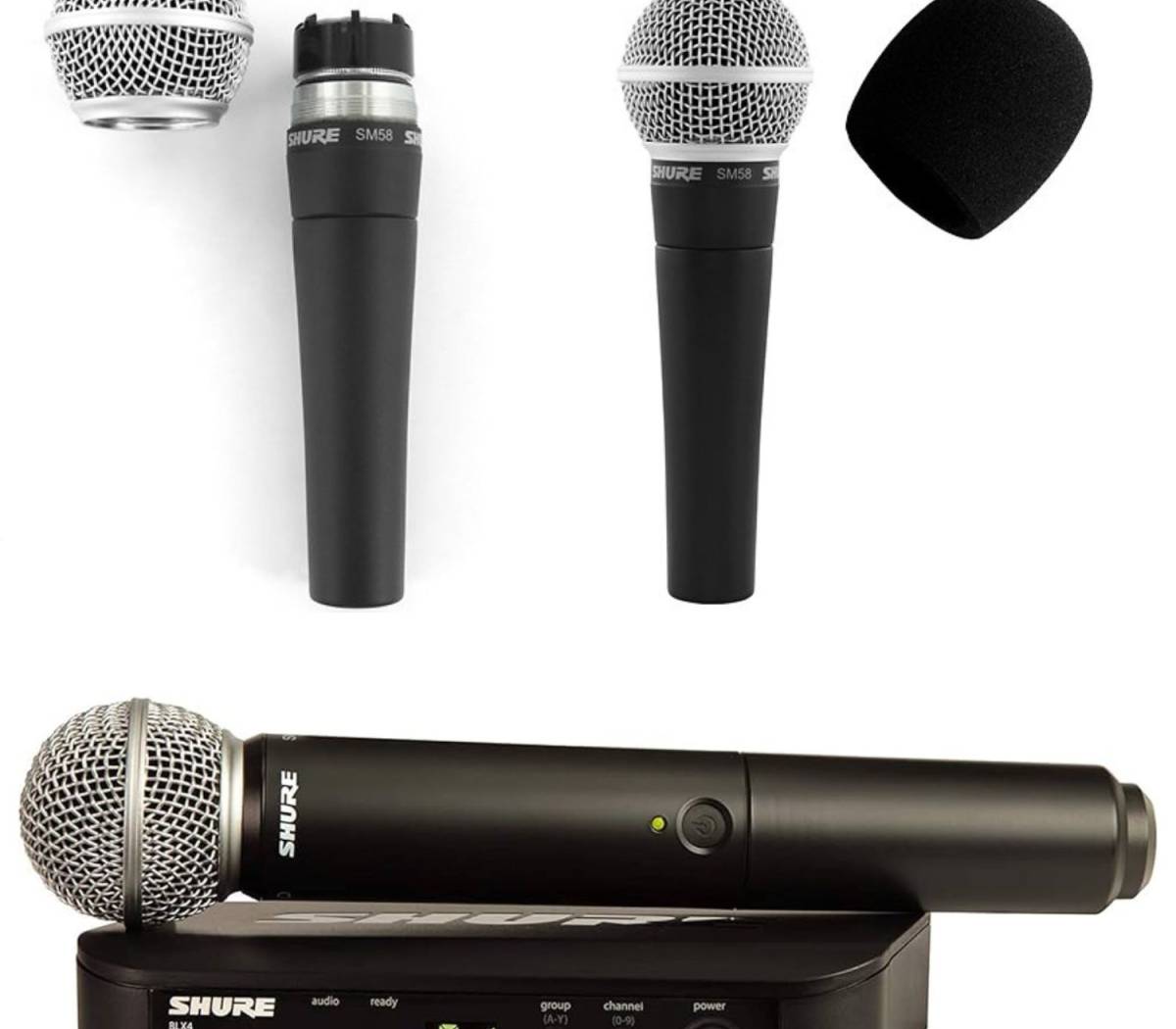 Microphone haute fréquence SM58