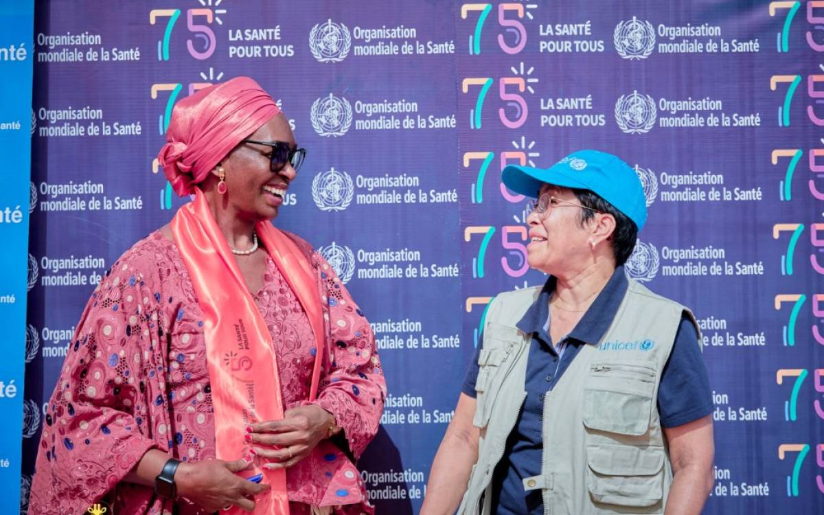 La célébration du 75è anniversaire de l’Organisation mondiale de la Santé (OMS), le7 Avril 2023 